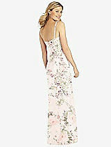 Rear View Thumbnail - Blush Garden After Six Bridesmaid Dress 6811
