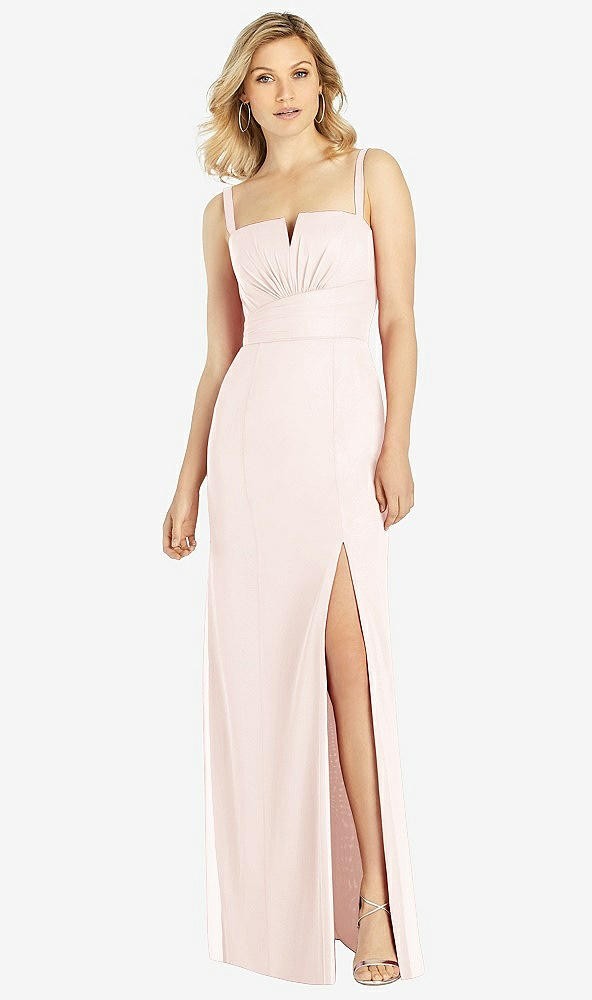 Front View - Blush After Six Bridesmaid Dress 6811