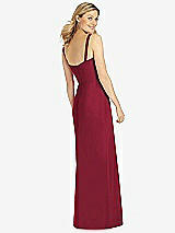 Rear View Thumbnail - Burgundy After Six Bridesmaid Dress 6811