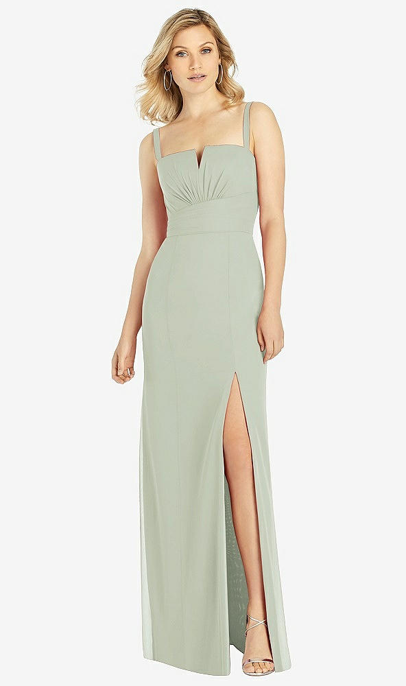Front View - Celadon After Six Bridesmaid Dress 6811