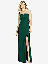 Front View Thumbnail - Hunter Green After Six Bridesmaid Dress 6811