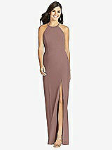 Front View Thumbnail - Sienna Sunburst Strap Back Mermaid Dress