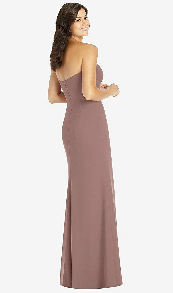 Back View - Sienna Sweetheart Strapless Mermaid Dress