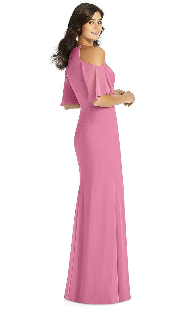 Back View - Orchid Pink Thread Bridesmaid Style Dakota