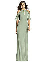 Front View Thumbnail - Sage Thread Bridesmaid Style Dakota
