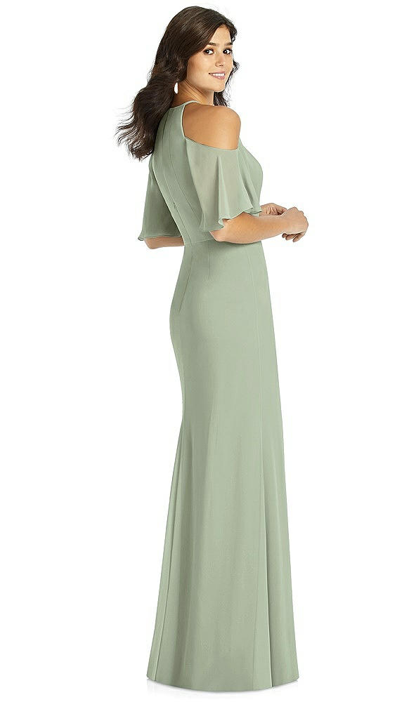 Back View - Sage Thread Bridesmaid Style Dakota
