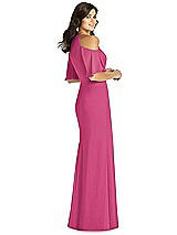 Rear View Thumbnail - Tea Rose Thread Bridesmaid Style Dakota