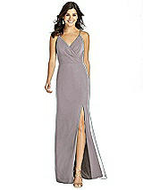 Front View Thumbnail - Cashmere Gray Thread Bridesmaid Style Cora