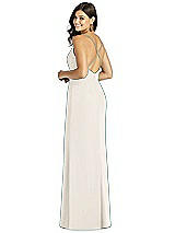 Rear View Thumbnail - Ivory Thread Bridesmaid Style Cora