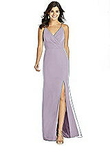 Front View Thumbnail - Lilac Haze Thread Bridesmaid Style Cora