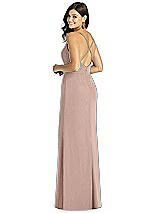 Rear View Thumbnail - Neu Nude Thread Bridesmaid Style Cora