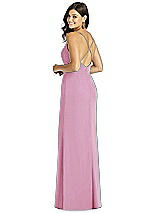 Rear View Thumbnail - Powder Pink Thread Bridesmaid Style Cora