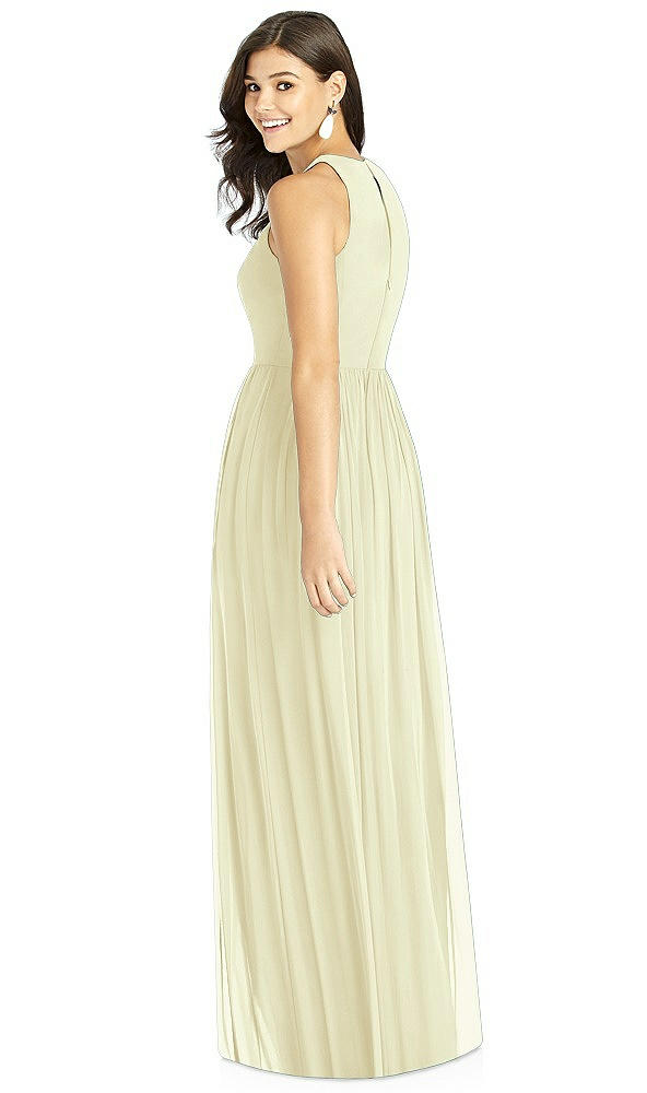 Back View - Butter Yellow Thread Bridesmaid Style Kailyn