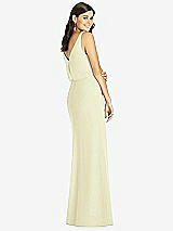 Rear View Thumbnail - Butter Yellow Thread Bridesmaid Style Ines