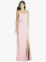 Front View Thumbnail - Ballet Pink Thread Bridesmaid Style Ines