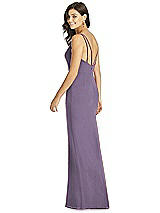 Rear View Thumbnail - Lavender Thread Bridesmaid Style Bonnie