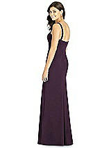 Rear View Thumbnail - Aubergine Thread Bridesmaid Style Grace