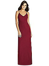 Front View Thumbnail - Burgundy Thread Bridesmaid Style Silvie