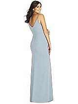 Rear View Thumbnail - Mist Thread Bridesmaid Style Silvie