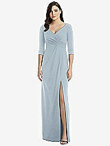 Front View Thumbnail - Mist After Six Bridesmaid Dress 6813