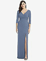 Front View Thumbnail - Larkspur Blue After Six Bridesmaid Dress 6814