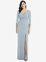 Front View Thumbnail - Mist After Six Bridesmaid Dress 6814