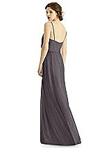 Rear View Thumbnail - Stormy Silver After Six Shimmer Bridesmaid Dress 1505LS