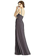 Rear View Thumbnail - Stormy Silver After Six Shimmer Bridesmaid Dress 1506LS