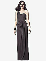 Alt View 1 Thumbnail - Stormy Silver Dessy Shimmer Bridesmaid Dress 2905LS