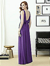 Rear View Thumbnail - Majestic Gold Dessy Shimmer Bridesmaid Dress 2955LS