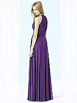 Rear View Thumbnail - Majestic Gold After Six Shimmer Bridesmaid Dress 6704LS