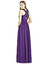 Rear View Thumbnail - Majestic Gold After Six Shimmer Bridesmaid Dress 6752LS