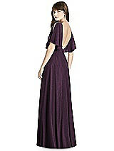 Rear View Thumbnail - Aubergine Silver After Six Shimmer Bridesmaid Dress 6778LS