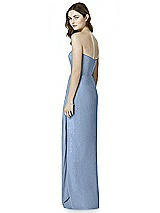 Rear View Thumbnail - Cloudy Silver Bella Bridesmaids Dress BB102LS