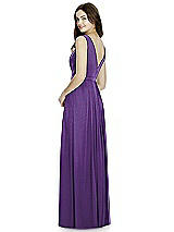 Rear View Thumbnail - Majestic Gold Bella Bridesmaids Shimmer Dress BB103LS
