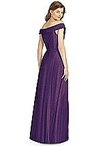 Rear View Thumbnail - Majestic Gold Bella Bridesmaid Shimmer Dress BB123LS