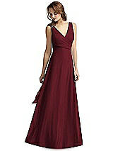 Front View Thumbnail - Cabernet Thread Bridesmaid Style Layla