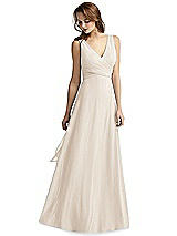 Front View Thumbnail - Oat Thread Bridesmaid Style Layla