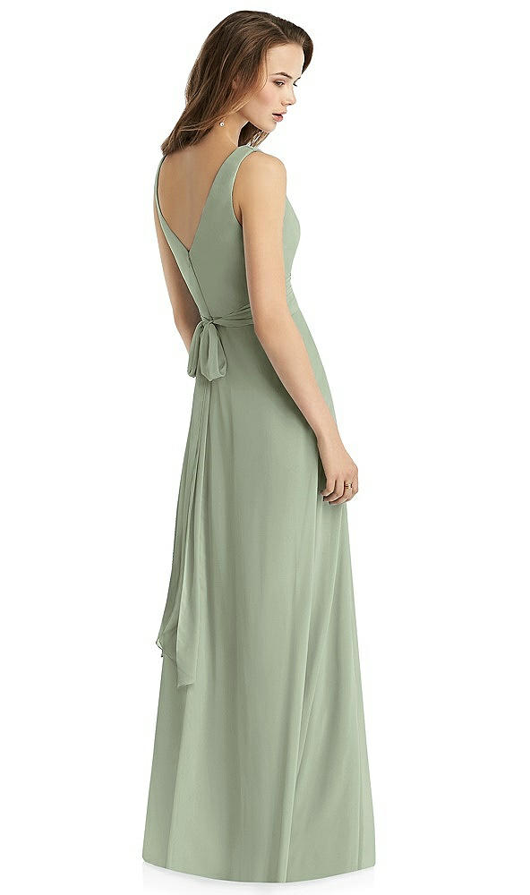 Back View - Sage Thread Bridesmaid Style Layla