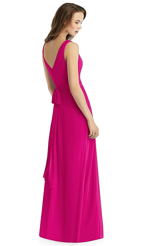 Back View - Think Pink Thread Bridesmaid Style Layla