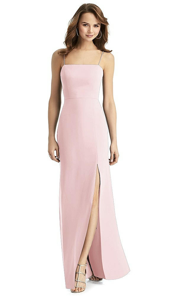 Back View - Ballet Pink Thread Bridesmaid Style Stella