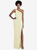 Front View Thumbnail - Butter Yellow Thread Bridesmaid Style Addison
