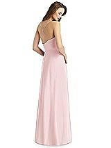 Rear View Thumbnail - Ballet Pink Thread Bridesmaid Style Quinn