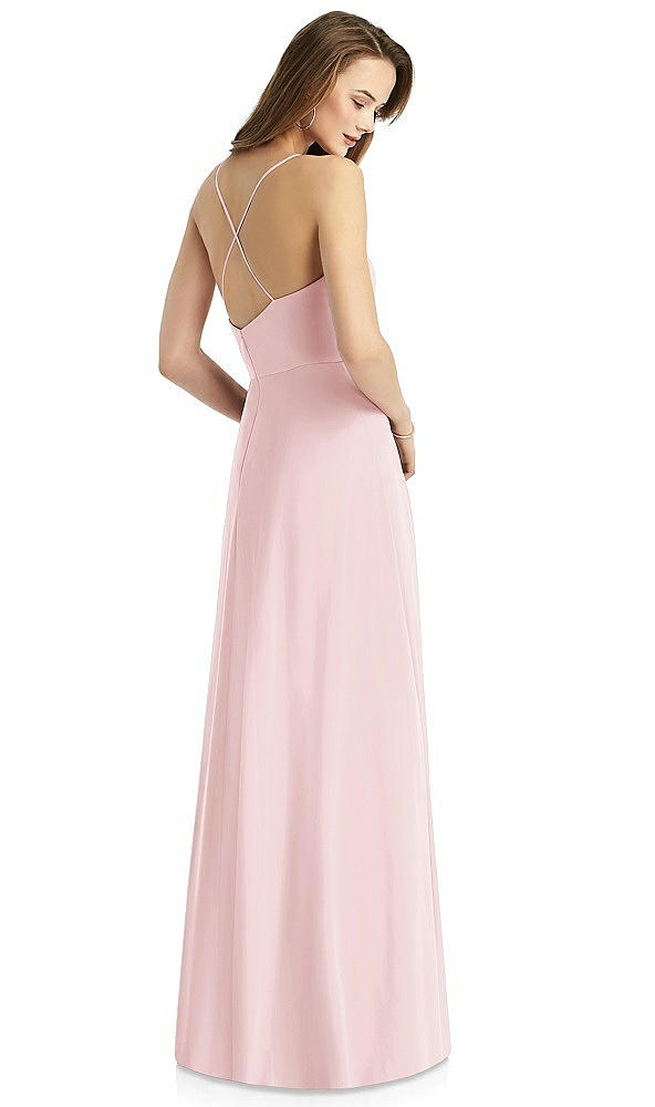 Back View - Ballet Pink Thread Bridesmaid Style Quinn