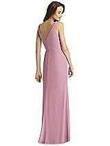 Rear View Thumbnail - Dusty Pink Thread Bridesmaid Style Peyton