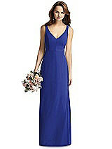 Front View Thumbnail - Cobalt Blue Thread Bridesmaid Style Peyton
