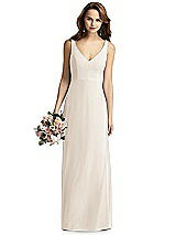Front View Thumbnail - Oat Thread Bridesmaid Style Peyton