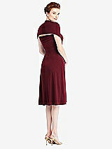 Alt View 2 Thumbnail - Cabernet Loop Convertible Midi Dress