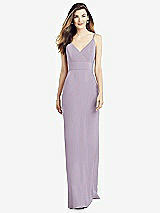 Alt View 1 Thumbnail - Lilac Haze V-Back Spaghetti Strap Maxi Dress with Pockets