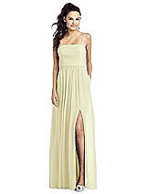 Front View Thumbnail - Butter Yellow Thread Bridesmaid UKTH017